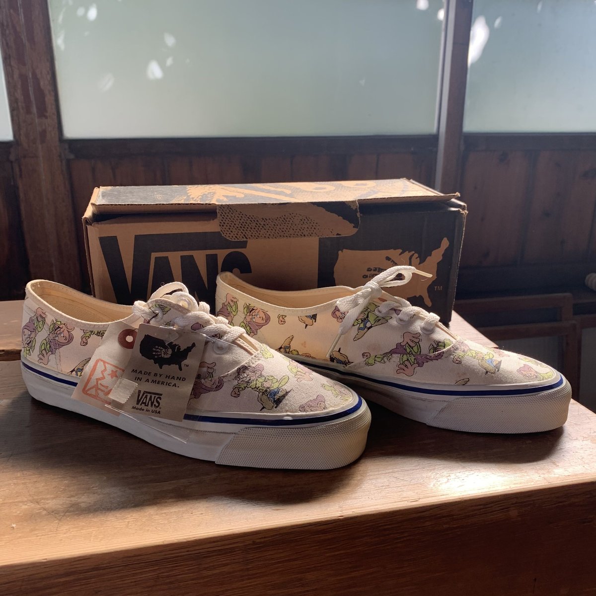 VANS AUTHENTIC DISNEY 90's made in USA デッドストック