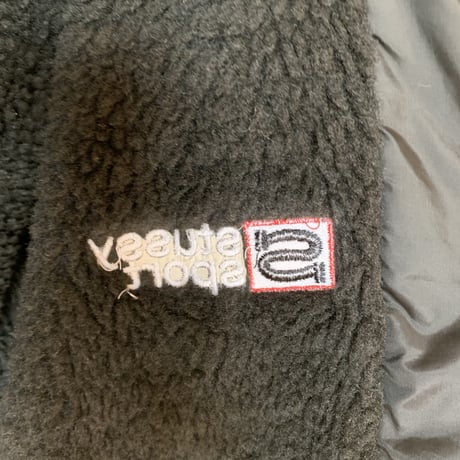 STUSSY コーチジャケット 裏ボア付き 1990年代