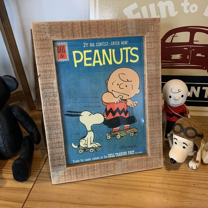 WOOD LIFE SERVICE no.8 snoopy peanuts オールドウッドフレ