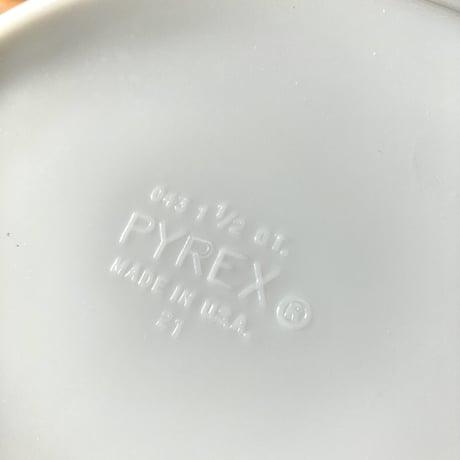 PYREX オールドパイレックス キャセロール／Empire Scroll