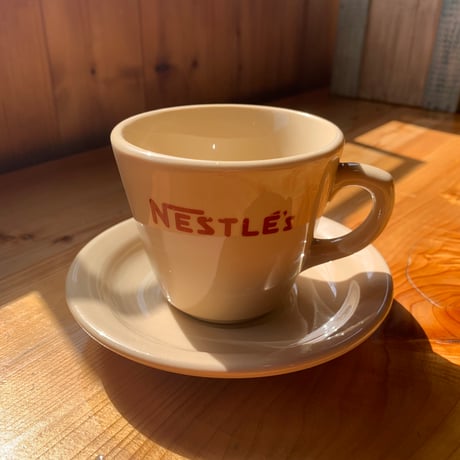 NESTLE 1940s カップ&ソーサー USA vintage ネスレ