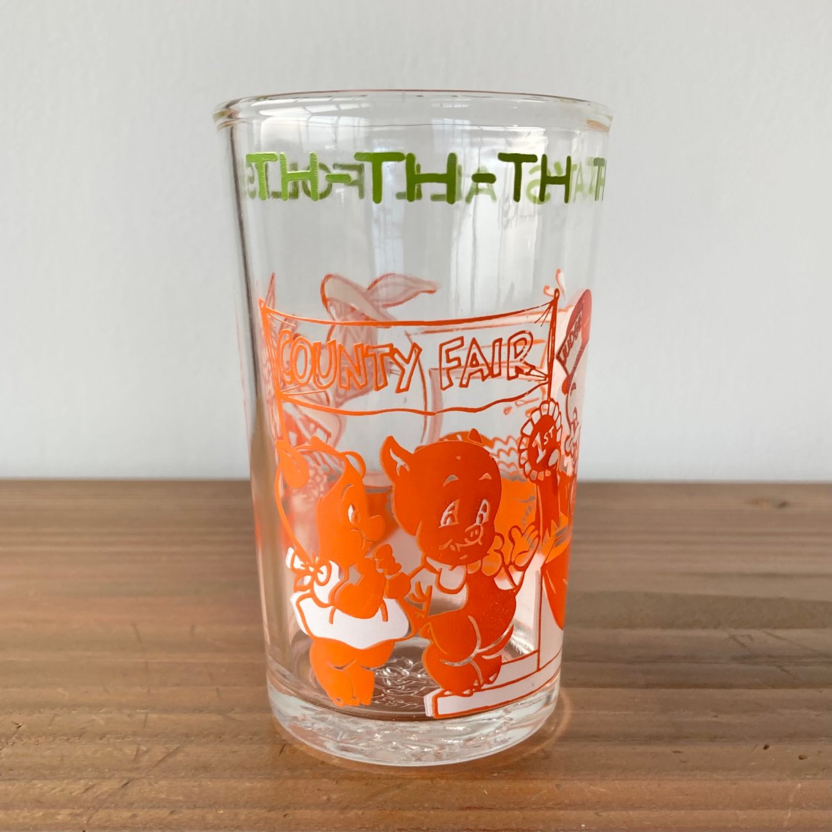 Welch's　ウェルチ　グラス　6つ　まとめて　アメキャラ　アメトイ Welch's LOONEY TUNES ウェルチ ルーニー・テューンズ グラス 1974年