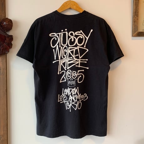 STUSSY 2005 25th ANNIVERSARY S/S TEE L OLD STUSSY vintage