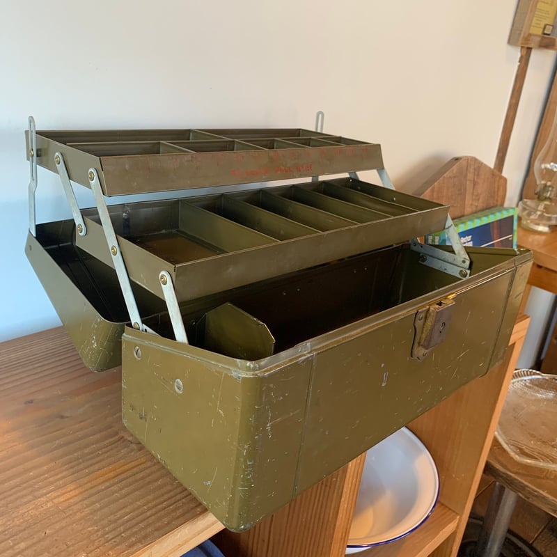 HEDDON TACKLE BOX 1940s made in USA ヘドン タックル ボッ