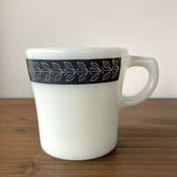 PYREX オールドパイレックス マグカップ／Gray Laurel B