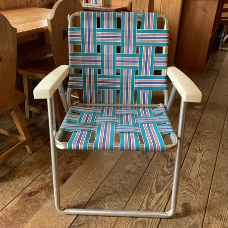 LAWN CHAIR VINTAGE 1960〜1970年代／ブルー系
