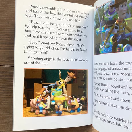 Disney TOY STORY トイストーリー 英語絵本 Ladybird 1995年