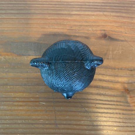 熊さん 北海道バター飴 バンビ  可愛い熊さん 北海道 貯金箱 vintage folkart