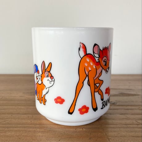 ARCOPAL BAMBI アルコパル バンビ マグカップ 1987年