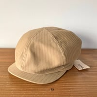 Angler's House アングラーズハウス グレンキャスケット ベージュ 未使用品 紙タグ付き／M