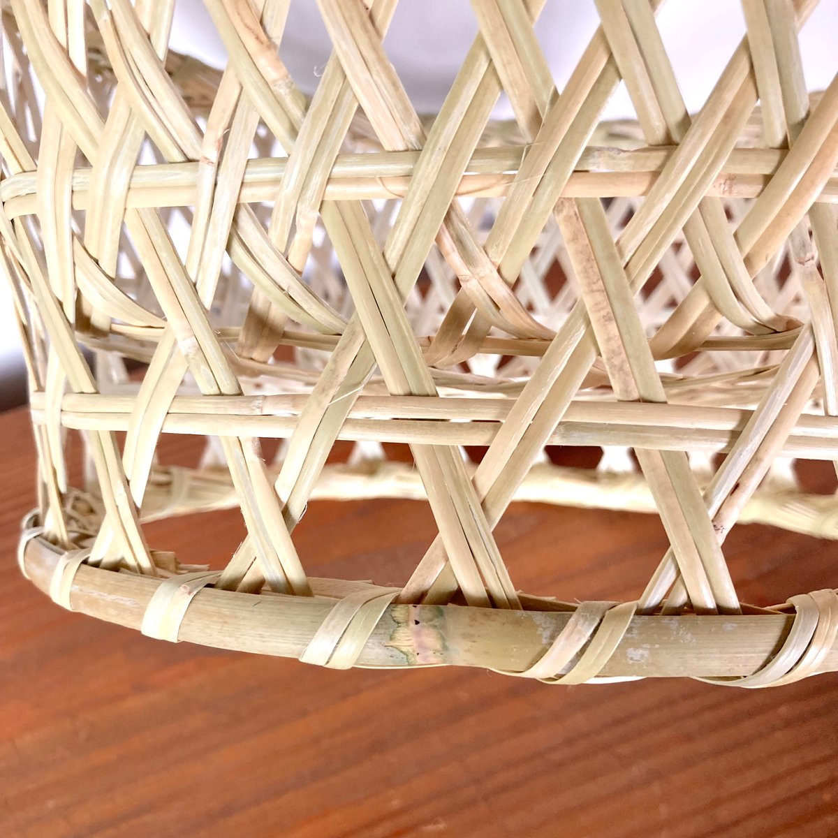 スズ竹 すず竹 ごかご 椀かご(小）／岩手県一戸 鳥越竹細工