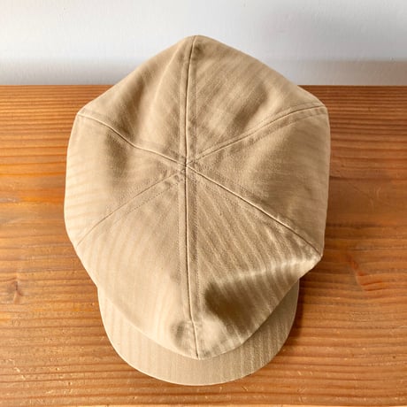 Angler's House アングラーズハウス グレンキャスケット ベージュ 未使用品 紙タグ付き／M