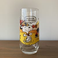 CAMP SNOOPY PEANUTS McDonald's スヌーピー マクドナルド グラス／山