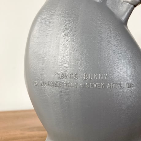 BUGS BUNNY LUNEY TUNES バッグスバニー プラスチック フィギュア SEVEN ARTS／グレー