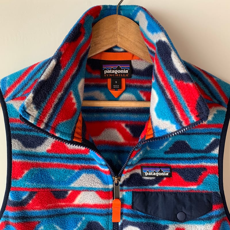 patagonia SYNCHILLA VEST 2010s 極美品 パタゴニア 総柄シンチラ