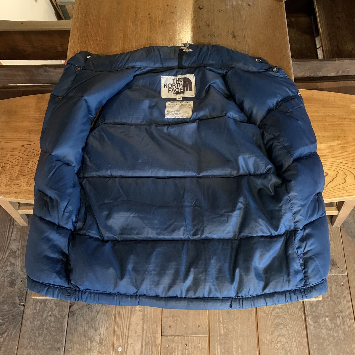 THE NORTH FACE 茶タグ ダウンベスト ネイビー | MILMOUNTAIN STORE
