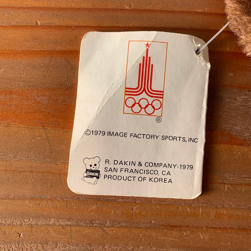 MISHA MOSCOW OLYMPIC GAMES 1980 vintage ミーシャ 19