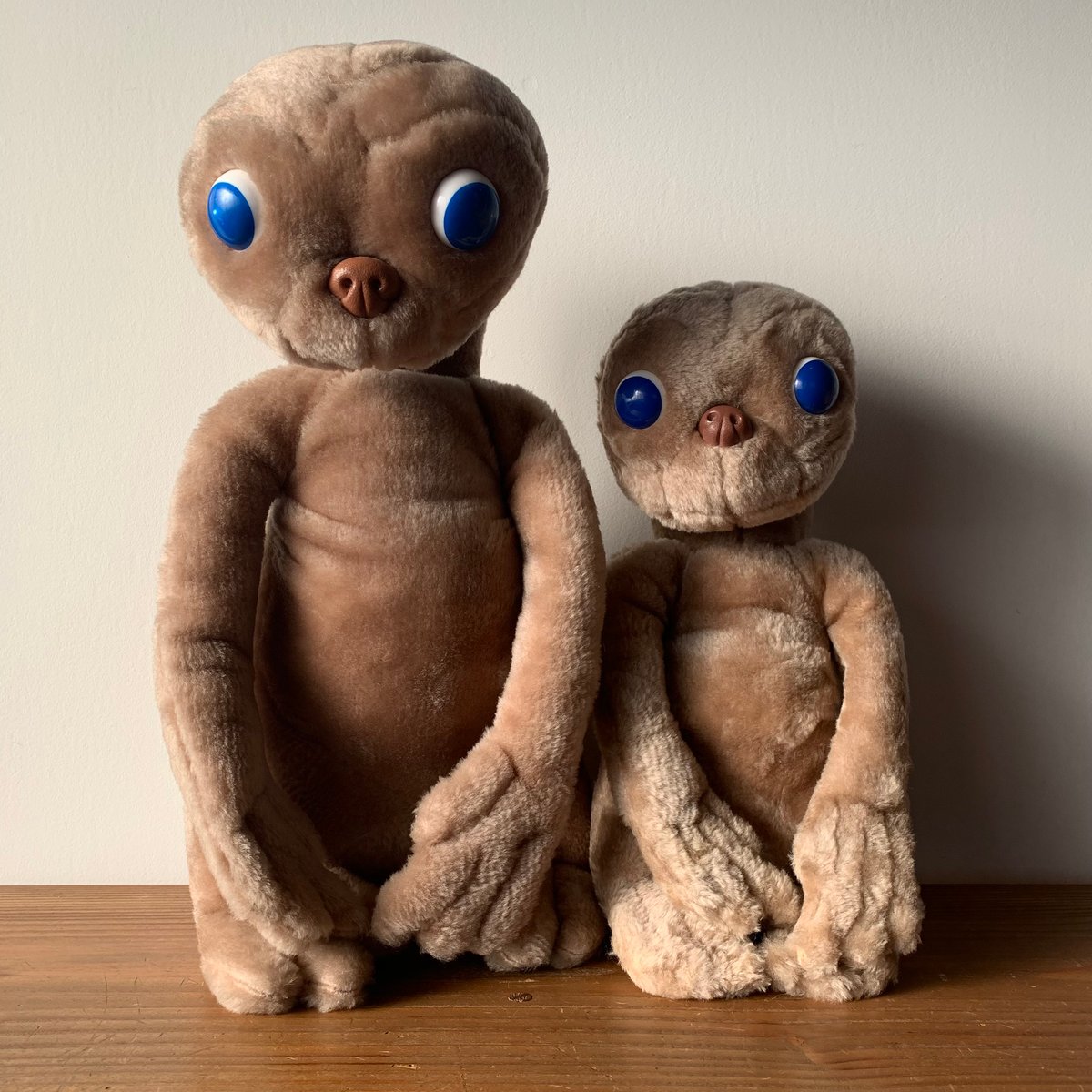 E.T. ぬいぐるみ blue eye BIG SIZE 1982年 青目 初期 ヴィンテージ