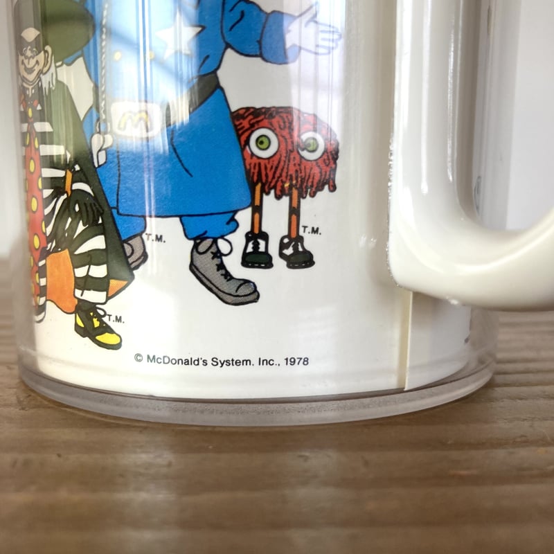 マクドナルド　♡ まとめ売り　プラ　コップ　マグカップ　トレー　6点　レトロ z-041-1.jpg