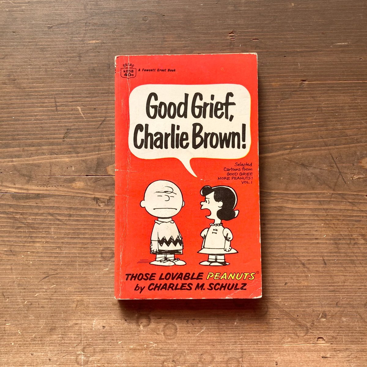 PEANUTS BOOK [GOOD GRIEF,CHARLIE BROWN!] ヴィンテージ