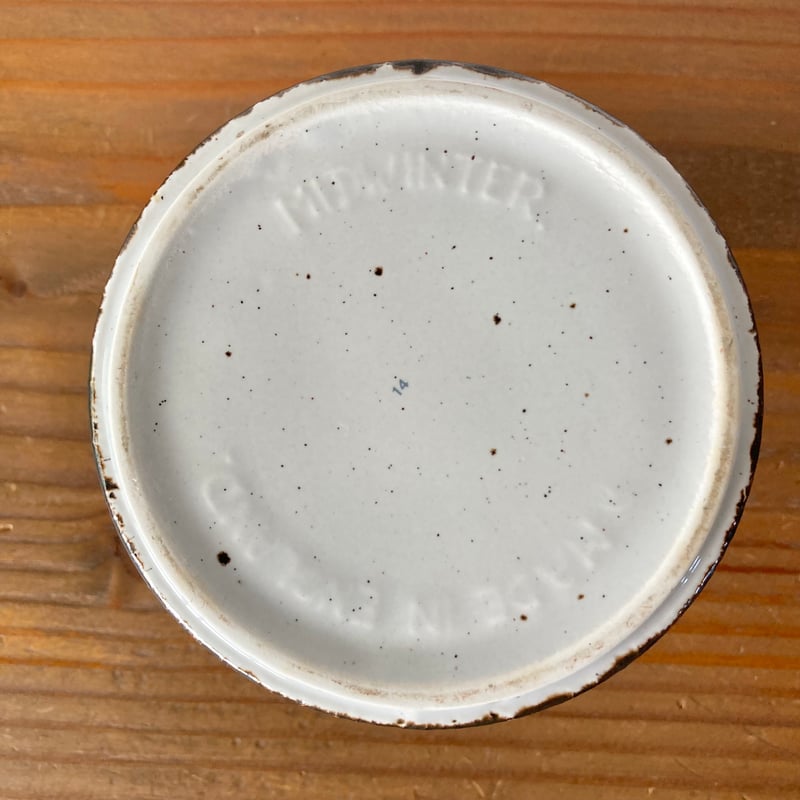 ミッドウィンター Winterパターン Embossed（型押し）花柄エンボス皿