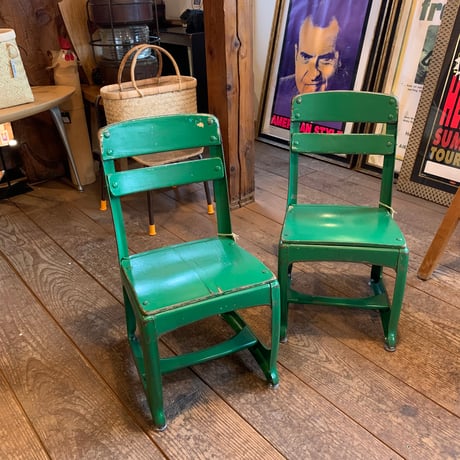GREEN USA KIDS CHAIR 1 vintage ヴィンテージ