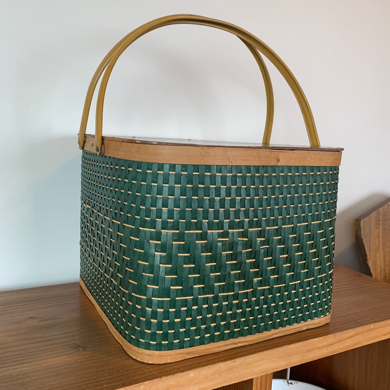 Hawkeye BURLINGTON BASKET CO. 1960年代 トールペイント ピク