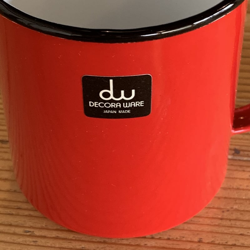 DECORA WARE ホーローマグカップ 赤 | MILMOUNTAIN STORE