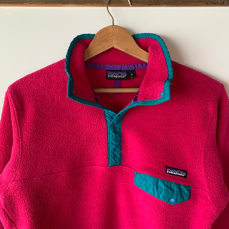 patagonia 1980s-1990s Snap-T Pullover Rマーク 前立てナイロン パタゴニア 美品 made in USA vintage