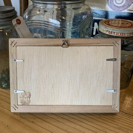 WOOD LIFE SERVICE no.23 snoopy peanuts オールドウッドフレーム OLD WOOD FRAME 古材 額縁