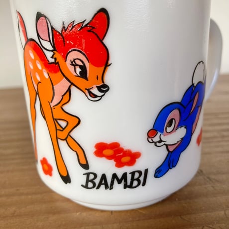 ARCOPAL BAMBI アルコパル バンビ マグカップ 1987年