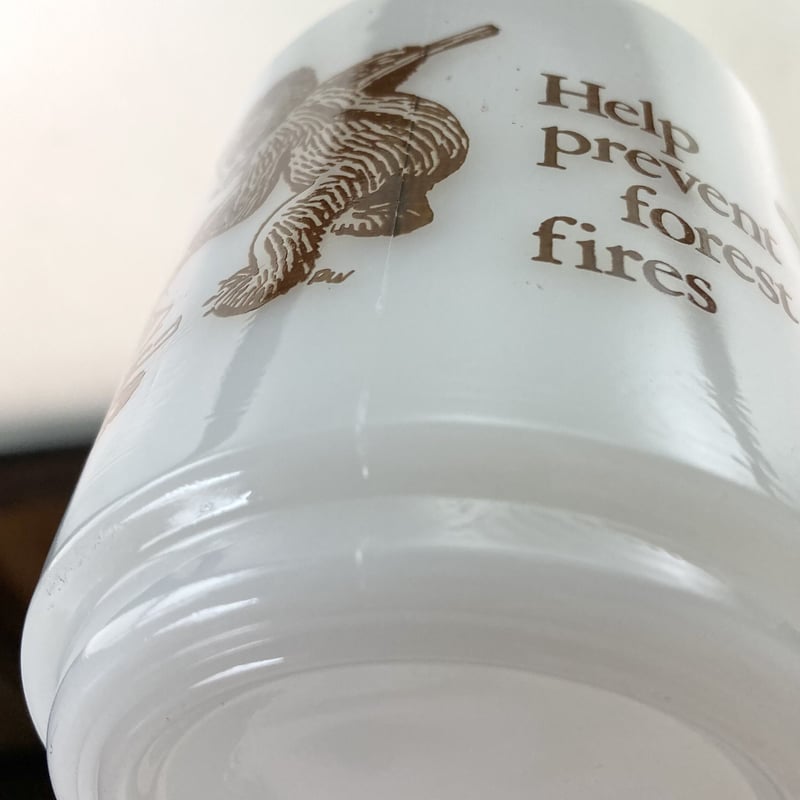 GLASBAKE Smokey Bear グラスベイク スモーキーベア マグカップ | MIL