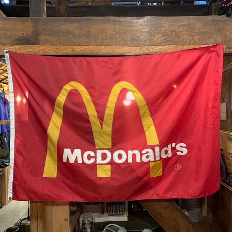 McDonald's VINTAGE FLAG 1970s マクドナルド 旗 VINTAGE
