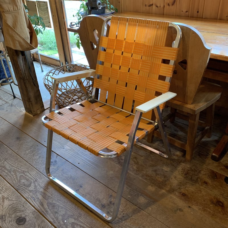 LAWN CHAIR VINTAGE 1960年代 〜1970年代 オレンジ | MILMOU