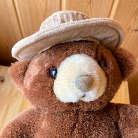 SMOKEY BEAR スモーキーベア ぬいぐるみ THREE BEARS 1980s