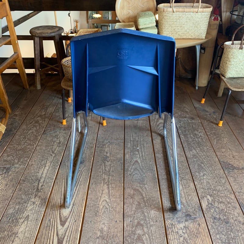 アンティーク 椅子  ロイヤルブルー ROYAL SEATING CORP. チェア 1970年代 vintage | MILMOU
