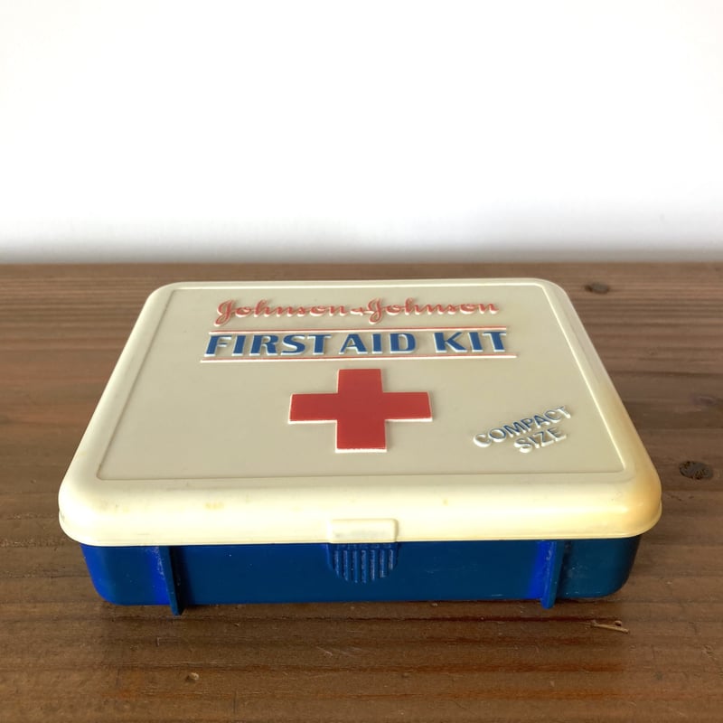 Johnson＆Johnson ヴィンテージ FIRST AID KIT(ケースのみ) | M...