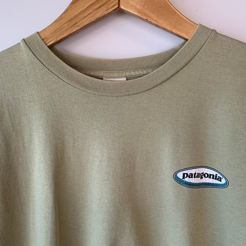 patagonia 1990s OVAL beneficial USA 希少貴重 S/S パタ