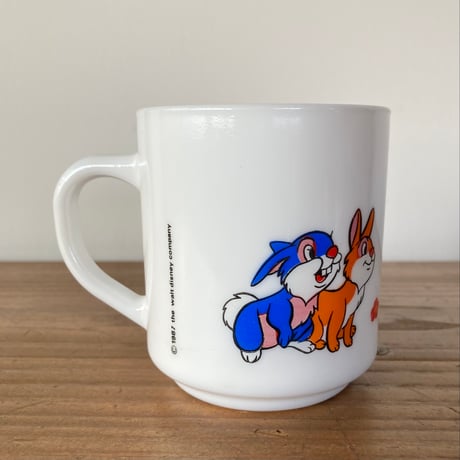 ARCOPAL BAMBI アルコパル バンビ マグカップ 1987年
