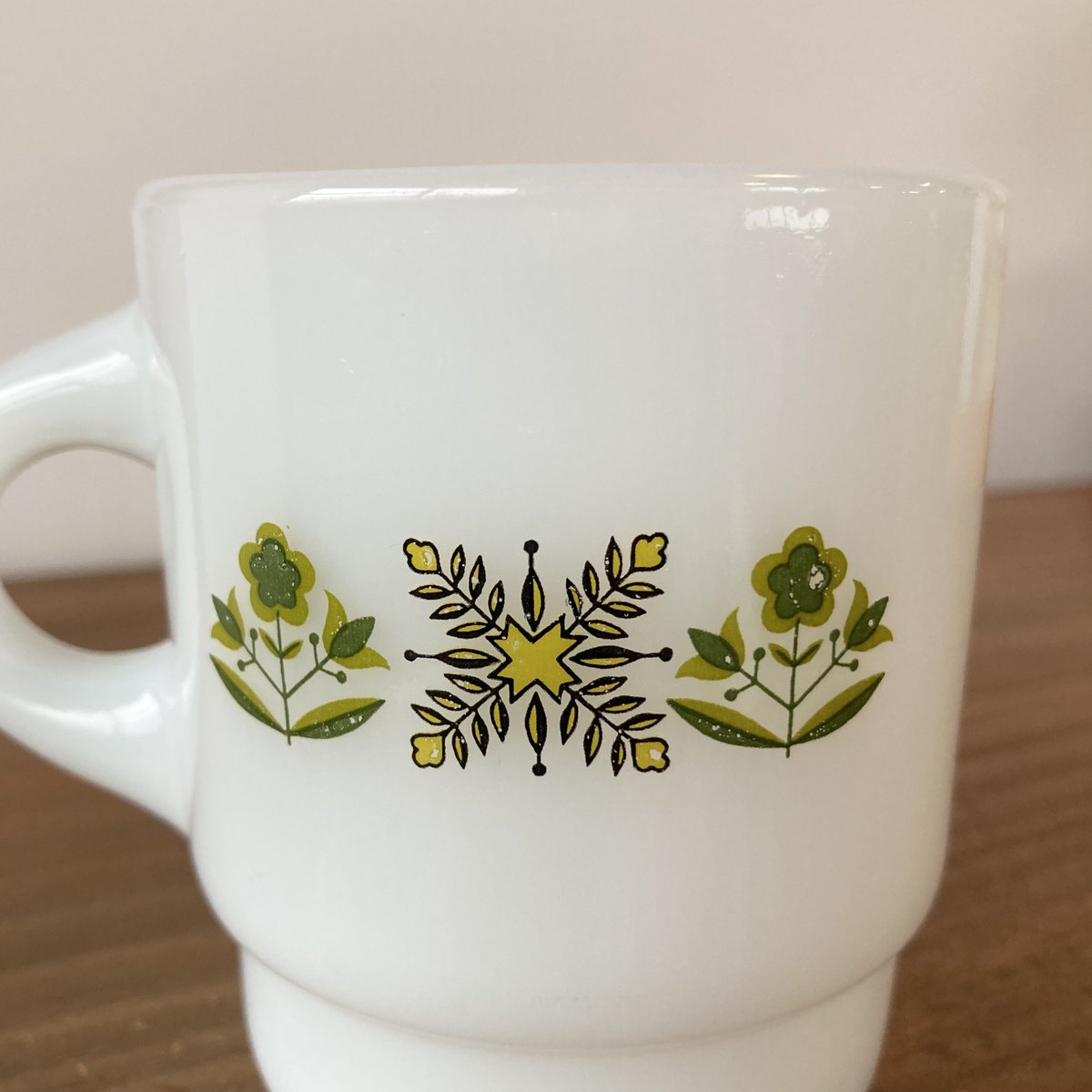 FIRE KING Meadow Green ファイヤーキング メドウグリーン マグカップ |