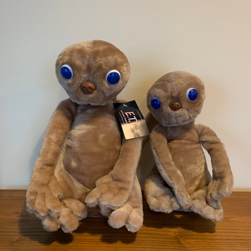 E.T. ぬいぐるみ blue eye BIG SIZE 1982年 青目 初期 ヴィンテージ
