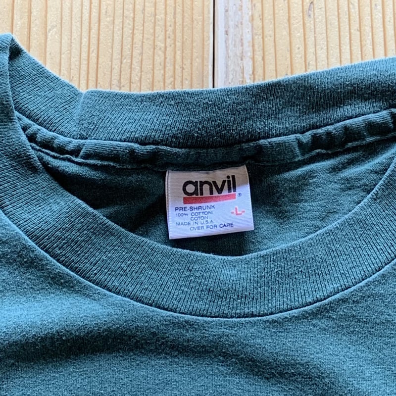 90年代 アンビル anvil プリントTシャツ USA製 メンズL ヴィンテージ /eaa345637