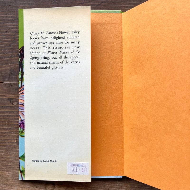 FLOWER FAIRIES OF THE SPRING／Cicely Mary Barker