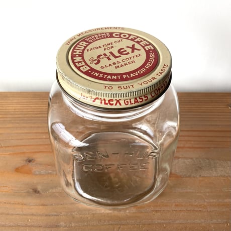 Ben-Hur Coffee ヴィンテージ Glass Jar／Small