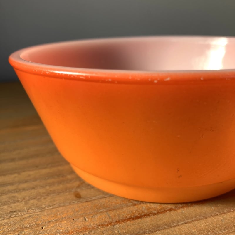 ファイヤーキング オレンジグラデーションボウル 大 ファイヤーキング・オレンジグラデーション・サラダボウル