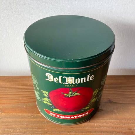 DELMONTE TOMATOES デルモンテ トマト ティン缶 1980s