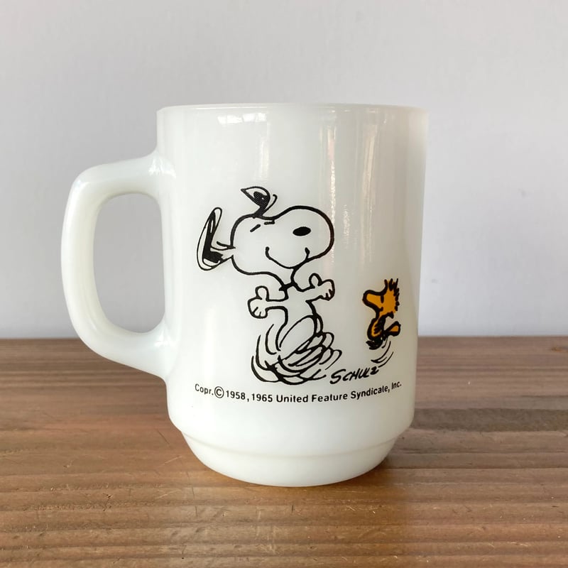FIRE KING ANCHOR HOCKING SNOOPY ファイヤーキング スヌーピー