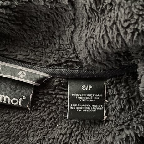 Marmot フリース パーカー WOMENS-S 1990s ／ブラック