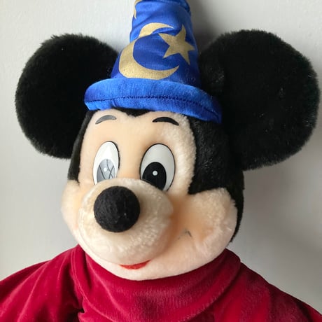 ミッキー ファンタジア 東京ディズニーランド ぬいぐるみ 1990s