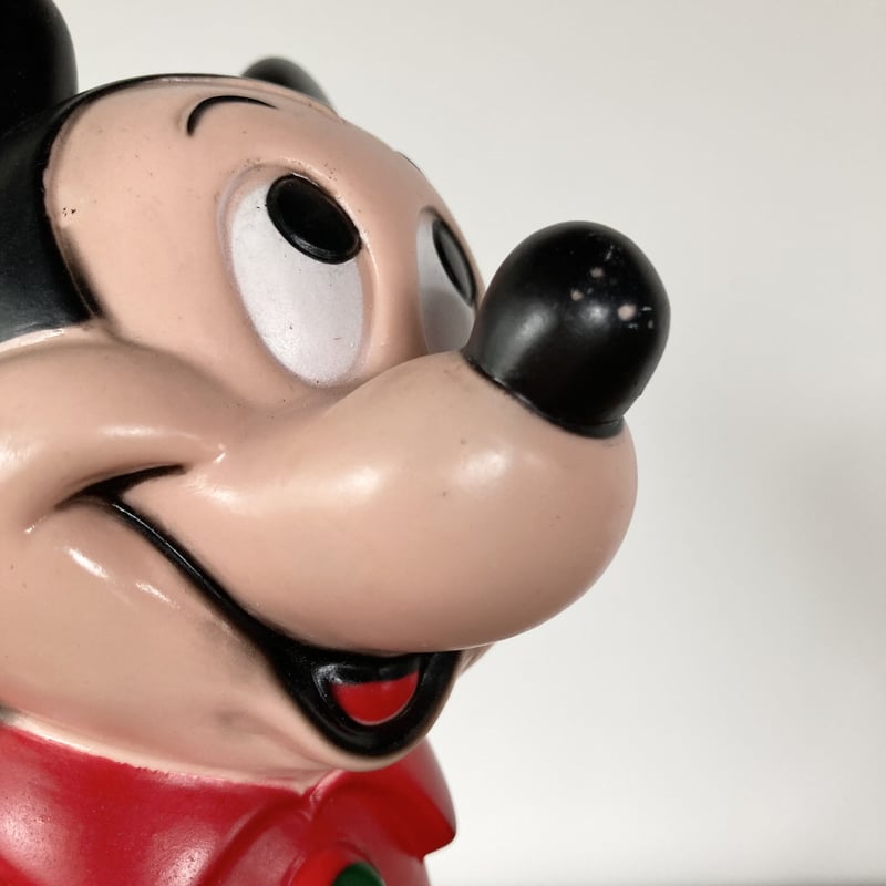 1970s MICKEY MOUSE BANK・PLAY PAL PLASTICS ミッキーマ 1970s MICKEY MOUSE BANK・PLAY PAL PLASTICS ミッキーマ